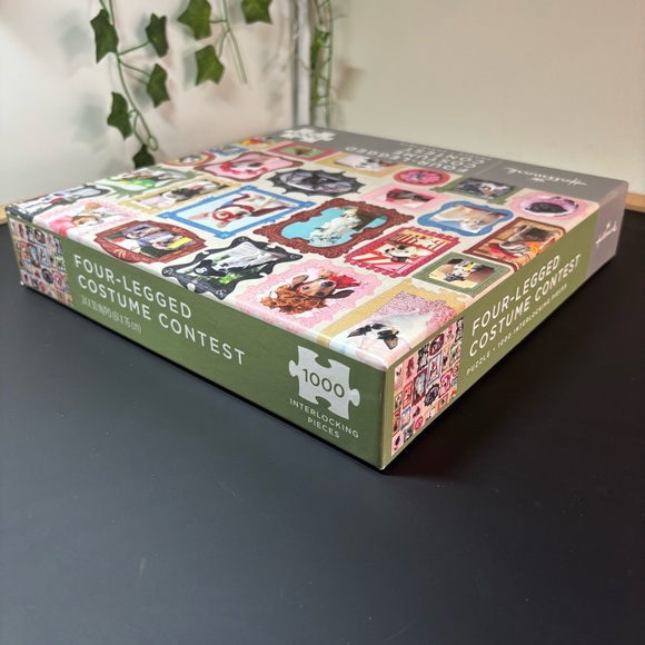 NEW Four Legged Costume Contest 1000 Piece Jigsaw by Hallmark - Picture 4 of 5